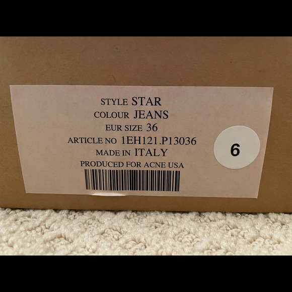 Acne Studios Star Boots size 36 - Picture 5 of 5